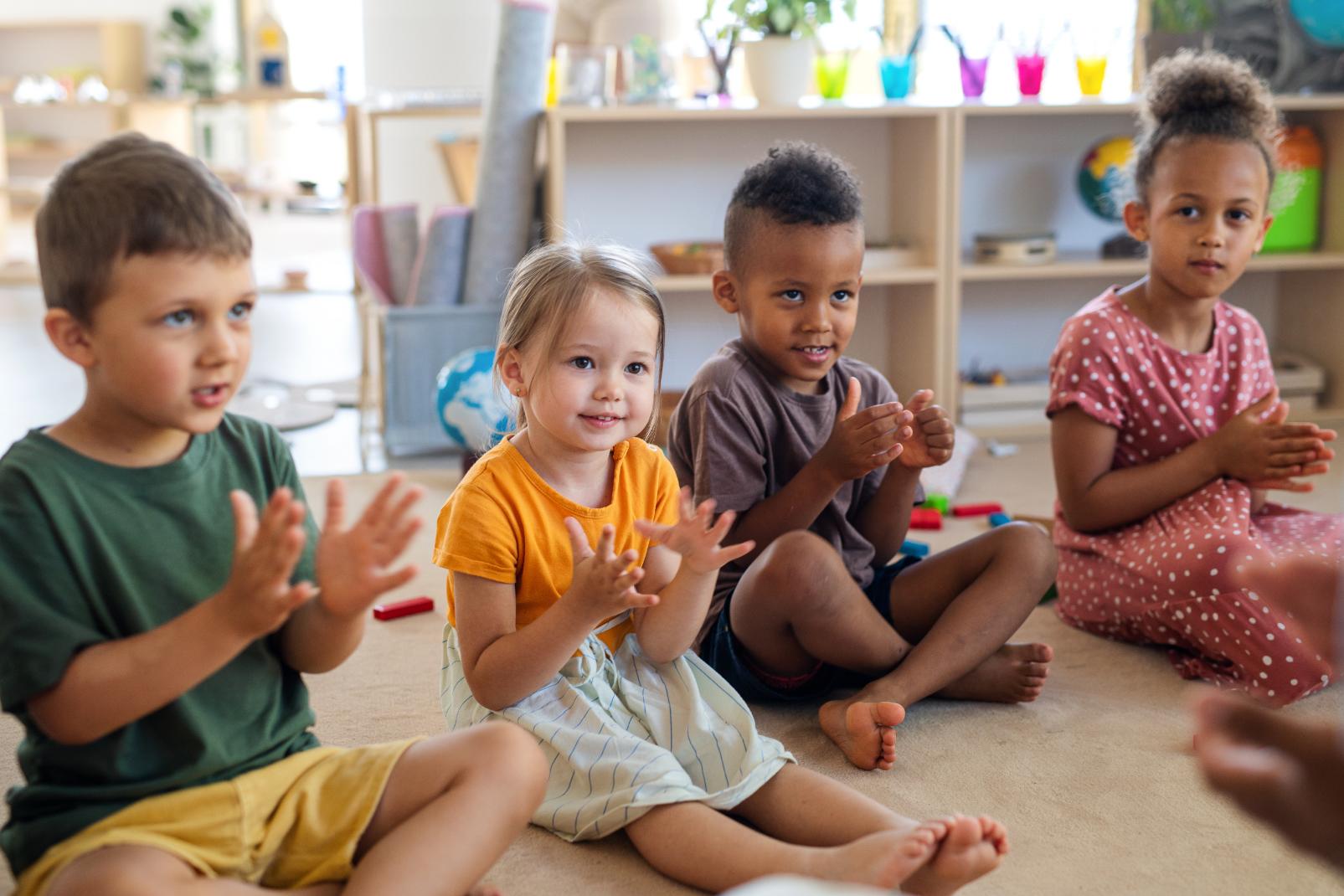 Preschool program at Kidz Kave