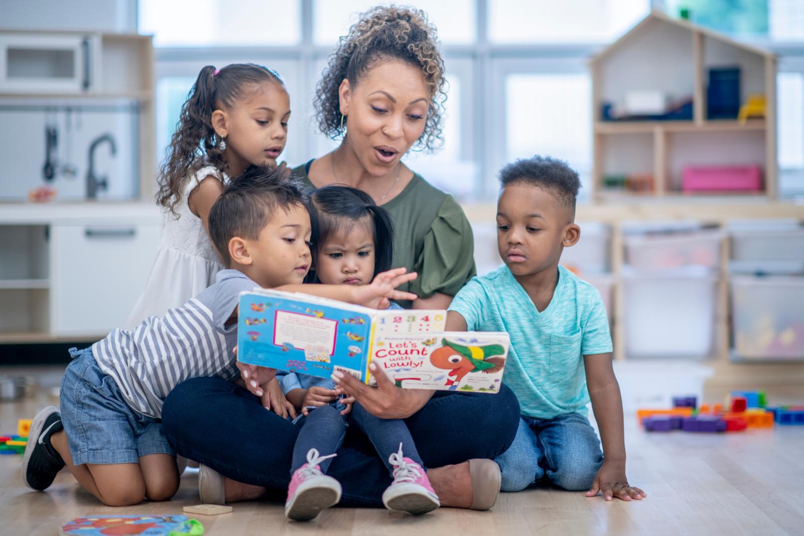 Toddler program at Kidz Kave